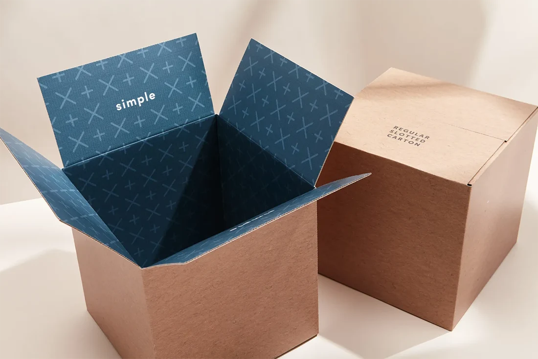Slotted Corrugated Box